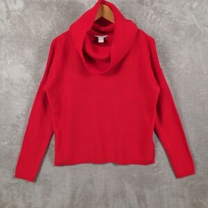 Urban Heritage Red‎ Cowl Neck Sweater Size M